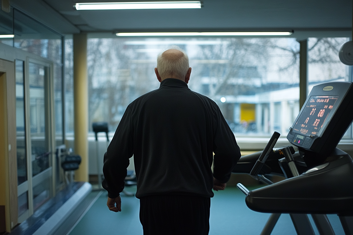 Първична консултация - професионален терапевт обсъжда с възрастен клиент